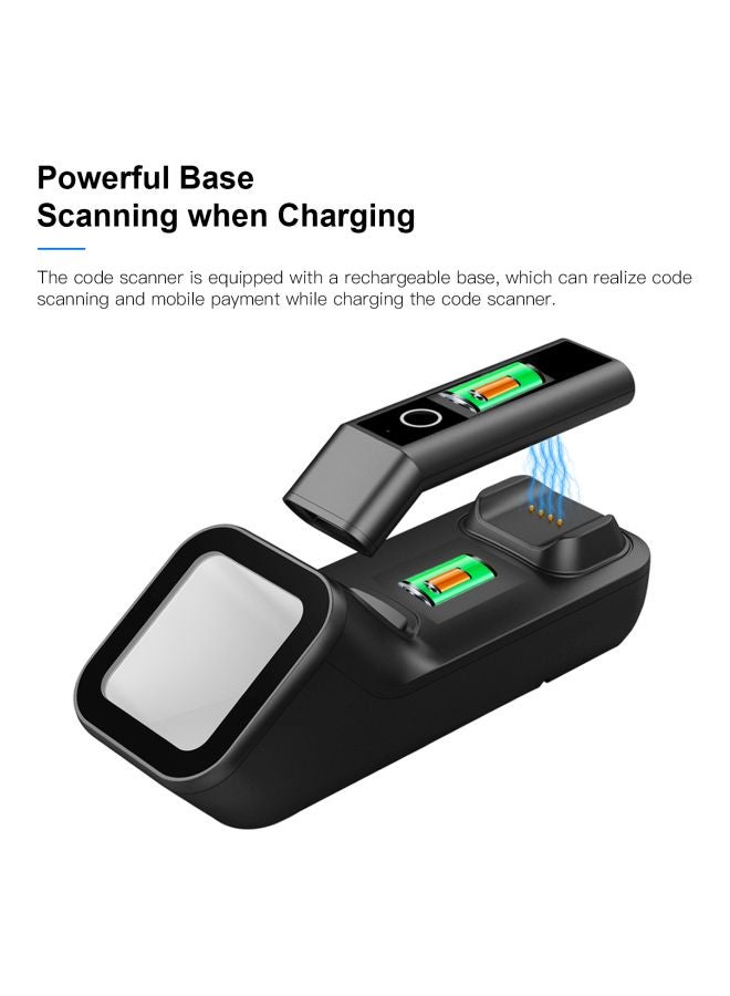 أيبيسي ماسح باركود ضوئي 1D محمول باليد أسود - Image 2