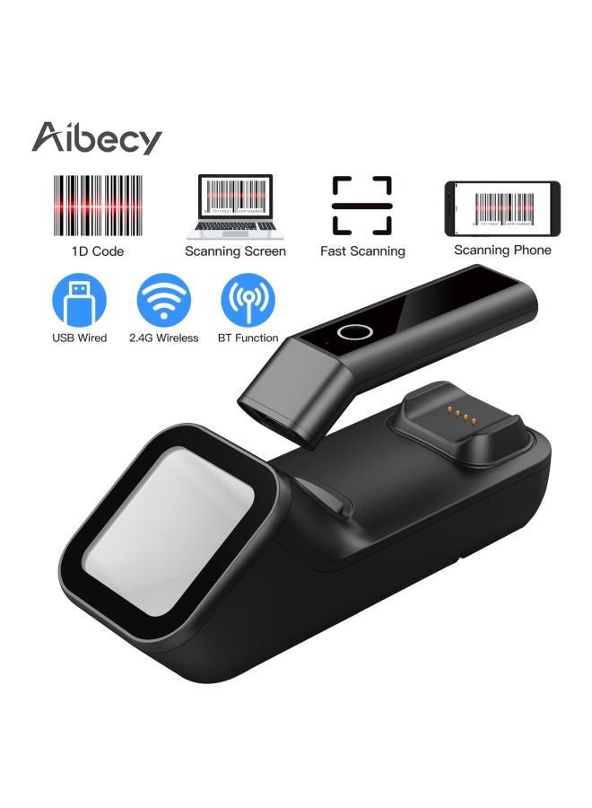 أيبيسي ماسح باركود ضوئي 1D محمول باليد أسود - Image 3