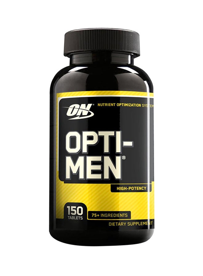 Optimum Nutrition Opti-Men Dietary Supplement - 150 Tablet | Best Price ...