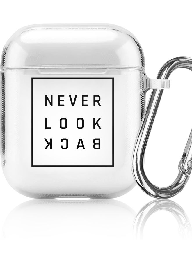 Stylizedd Printed Protective Case Cover For Apple AirPods 2/1 Black/White/Clear - Image 5