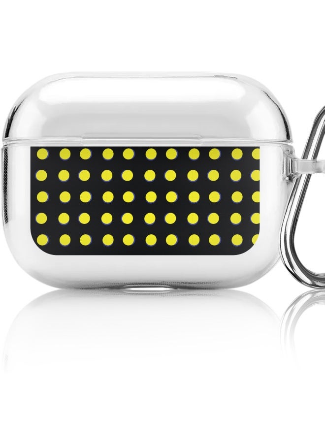 Stylizedd Protective Case Cover With Hook For Apple AirPods Pro Black/Yellow - Image 5