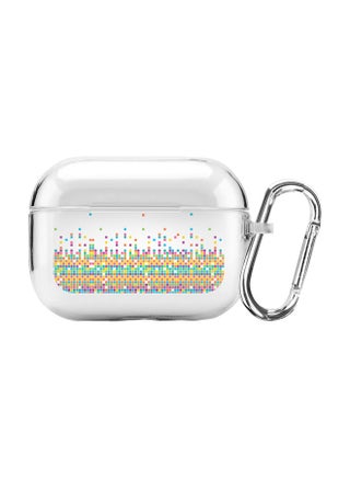Printed Protective Case Cover With Hook For Apple AirPods Pro Multicolour - v1600509277/N40575012A_1