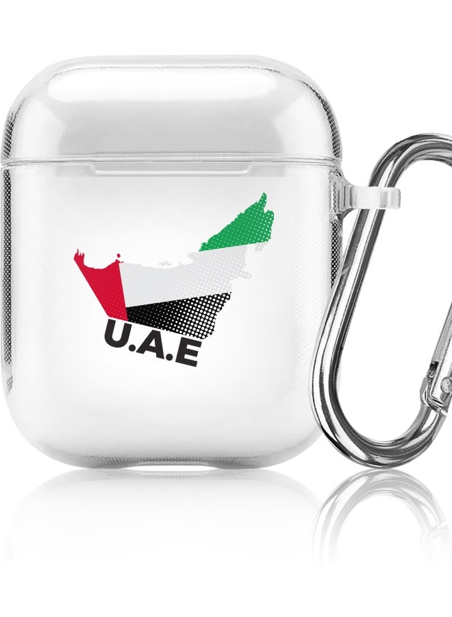 ستايلايزد حافظة حماية واقية بطبعة لسماعات أبل آيربودز 1/2 أخضر / أبيض / أسود - Image 5