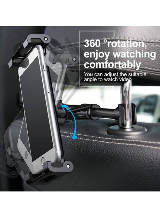 Baseus Car Back Seat Mount Tablet Car Holder For iPad 4.7-12.9 inches Car Phone Holder Auto Headrest Backseat Car Holder Stand Black  - Image 2