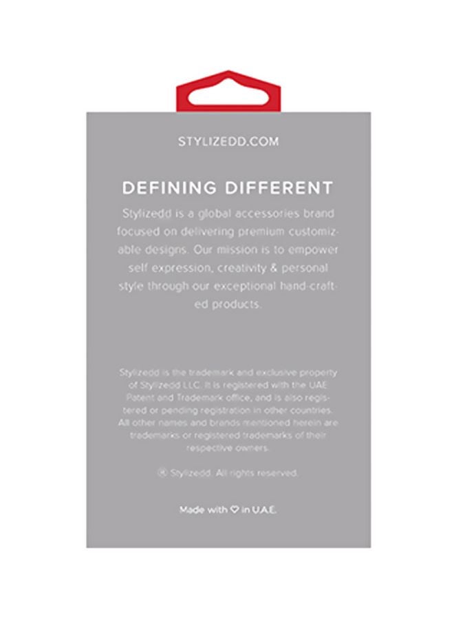 ستايلايزد علبة حماية بطبعة ’Vote For Pedro’ لسماعات أبل آيربودز 1/2 أبيض/أحمر - Image 2