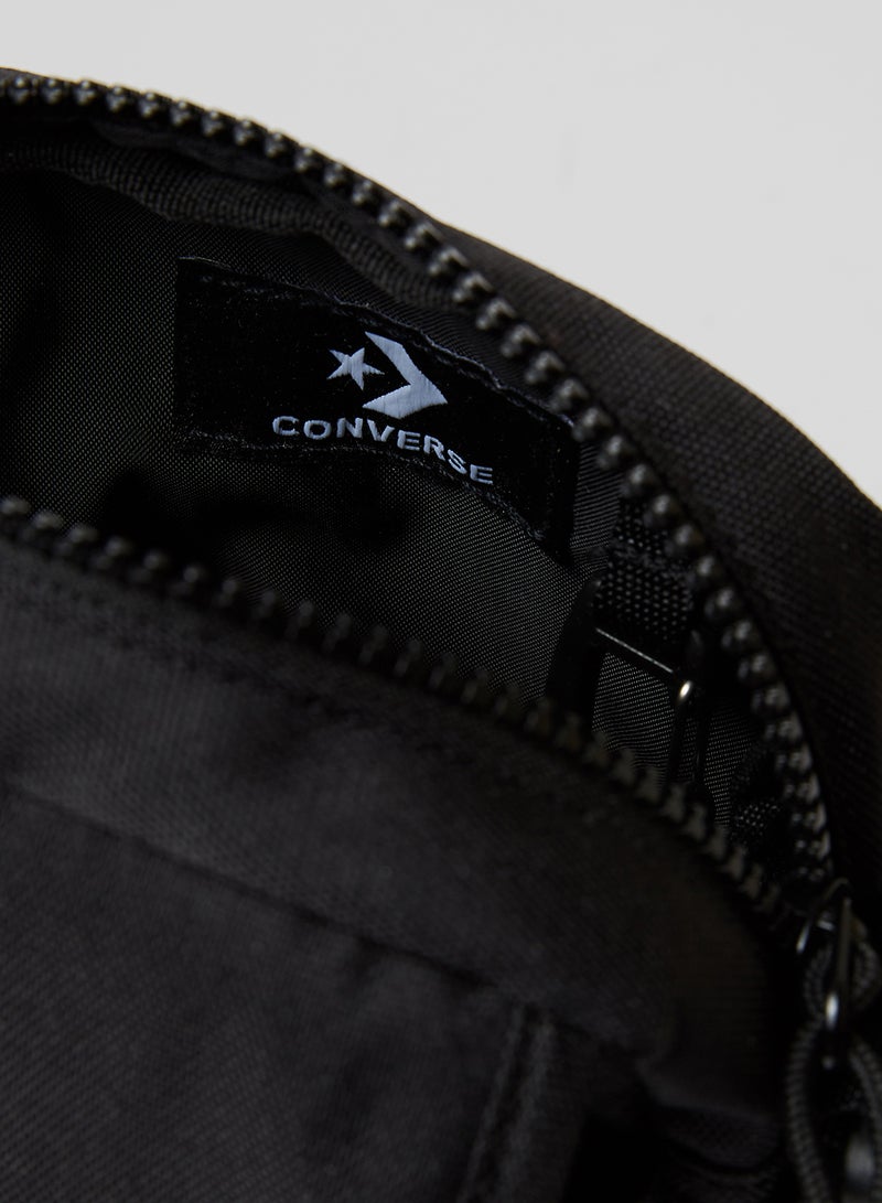 CONVERSE Logo 2 Crossbody Bag Black  - Image 4