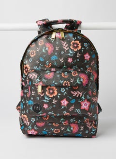 MI-PAC Mini Crafted Folk Backpack Black  - Image 1