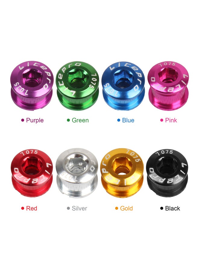 Litepro 5 Piece Bicycle Chain Ring Bolts Set 6.30X3.15X0.79inch  - Image 2