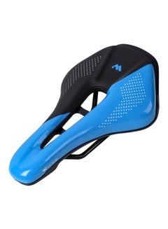 WEST BIKING Soft PU Leather Hollow Breathable Mountain Bicycle Seat 25.3X15cm  - Image 1