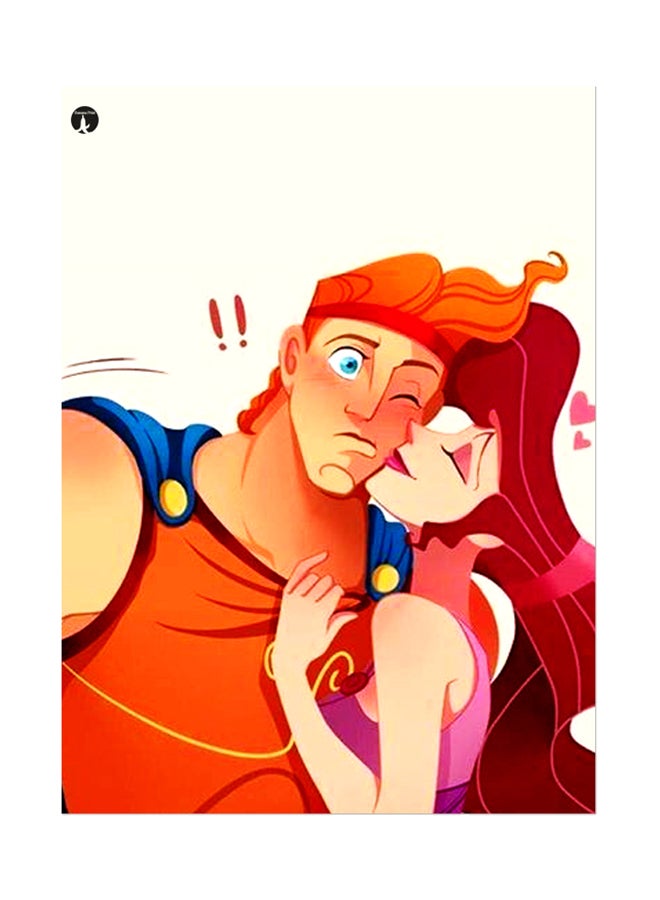 بي بي ملصق جداري مطبوع متعدد الألوان 20سم