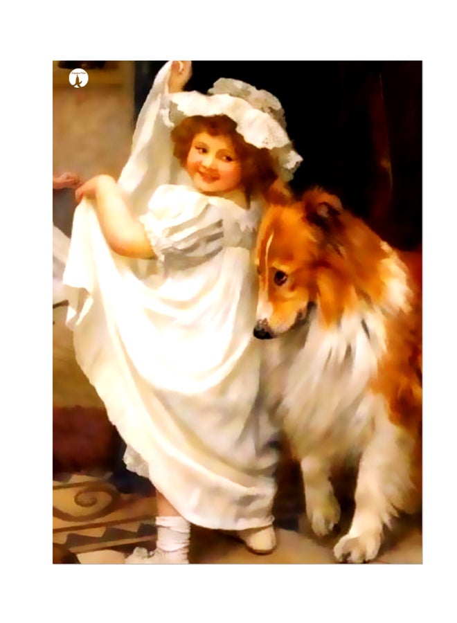 بي بي ملصق جداري مطبوع متعدد الألوان 20سم