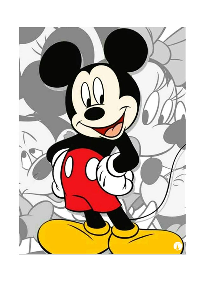 Printed Wall Sticker Multicolour 20cm