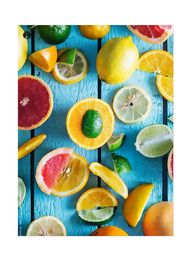 بي بي ملصق جداري مطبوع متعدد الألوان 20سم