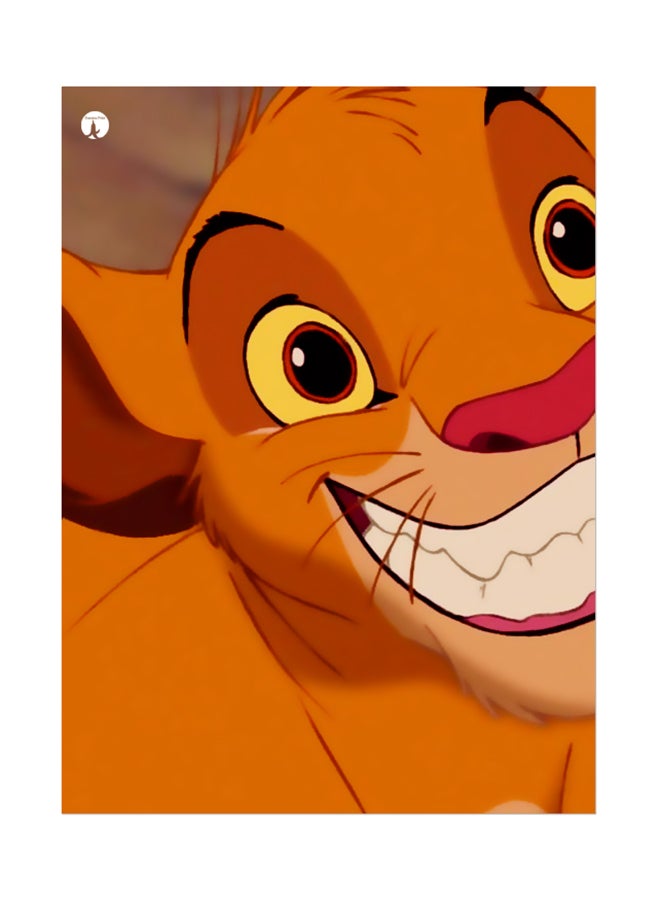 Printed Wall Sticker Multicolour 20cm