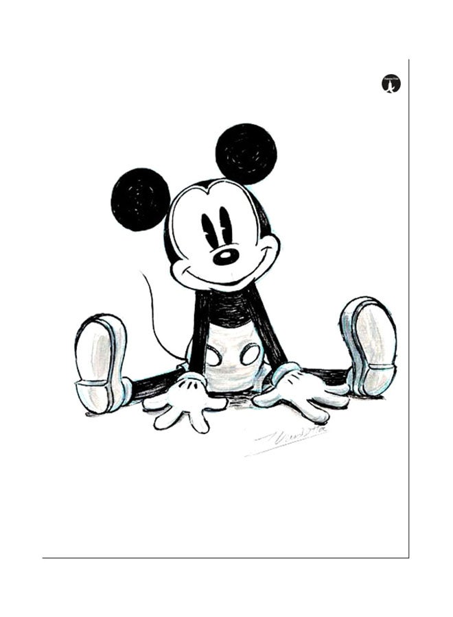 بي بي ملصق جداري مطبوع متعدد الألوان 20سم