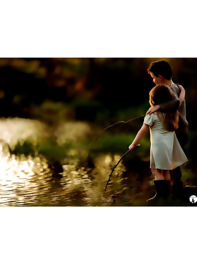 بي بي ملصق جداري مطبوع متعدد الألوان 20سم