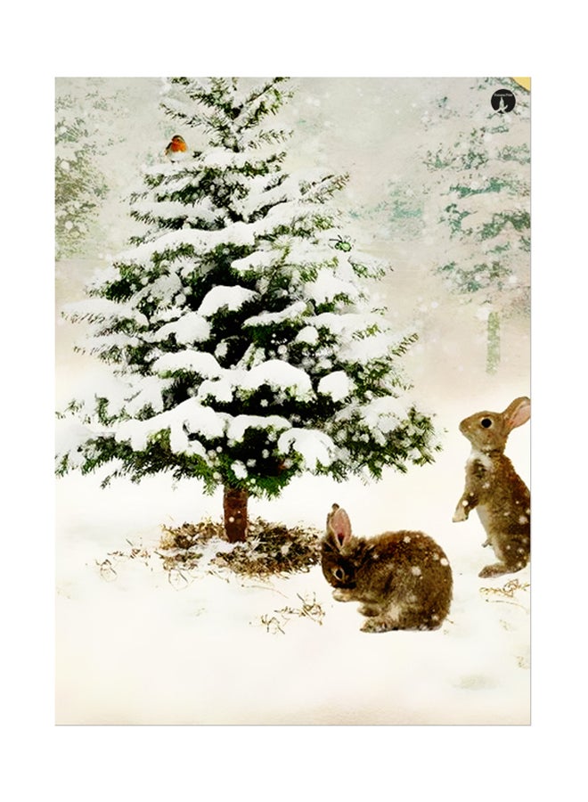 ملصق جداري مطبوع متعدد الألوان 20سم