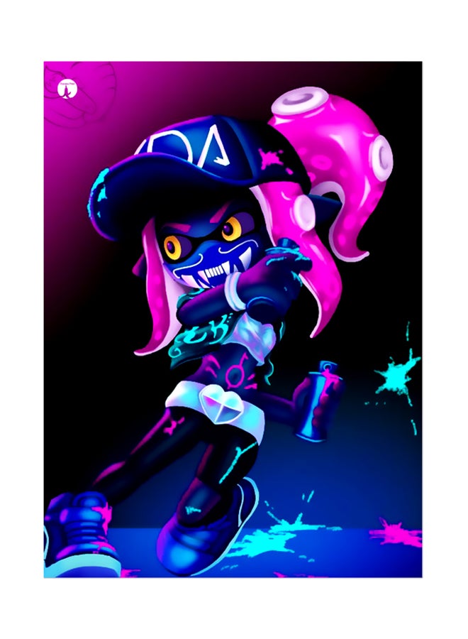 BP Printed Wall Sticker Multicolour 20cm