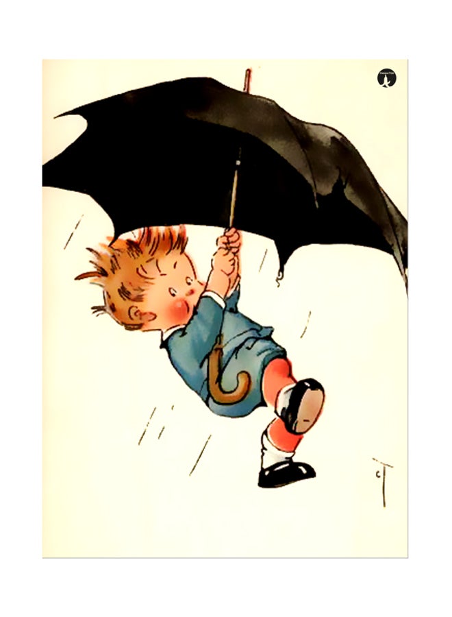 Printed Wall Sticker Multicolour 20cm