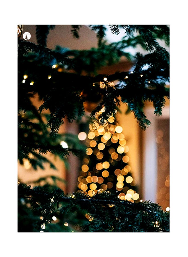 بي بي ملصق جداري مطبوع متعدد الألوان 20سم