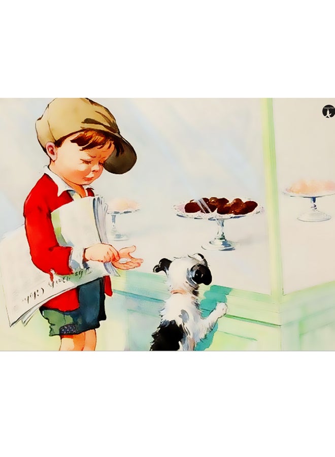 BP Printed Wall Sticker Multicolour 20cm