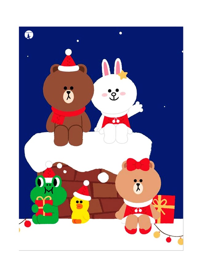 BP Printed Wall Sticker Multicolour 20cm