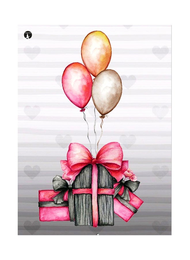 BP Printed Wall Sticker Multicolour 20cm