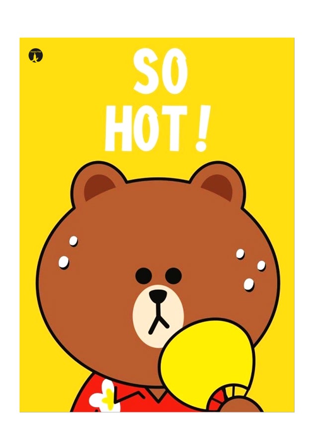 BP Printed Wall Sticker Multicolour 20cm