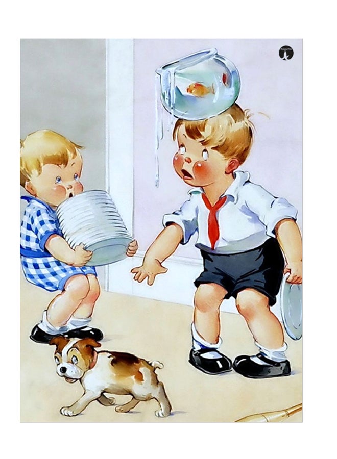 BP Printed Wall Sticker Multicolour 20cm