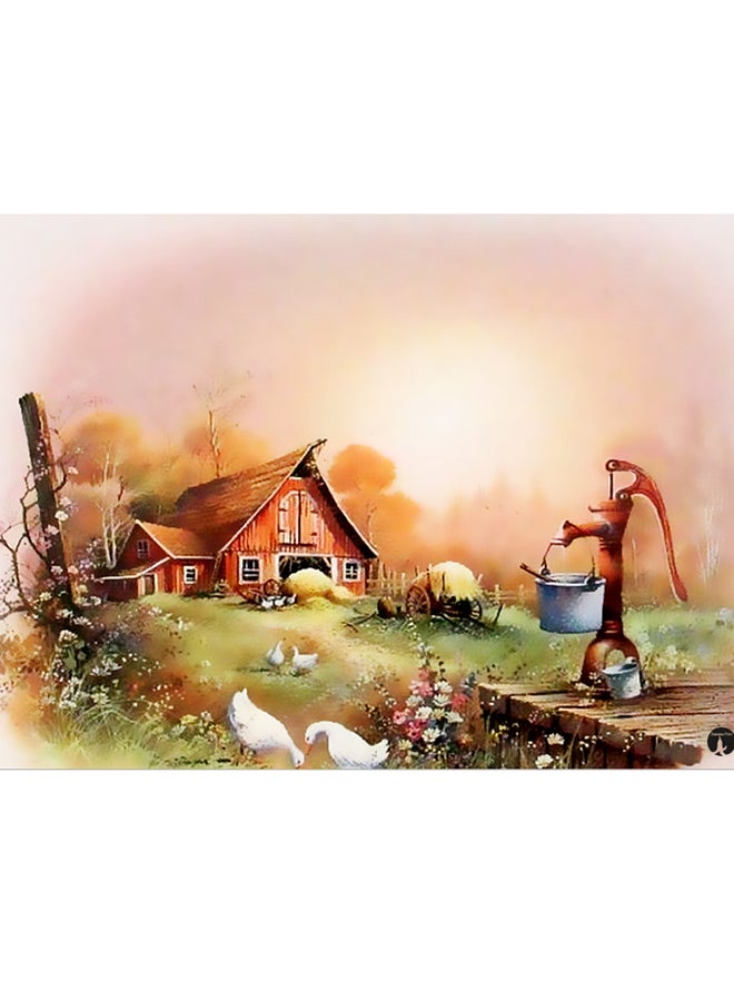 بي بي ملصق جداري مطبوع متعدد الألوان 20سم