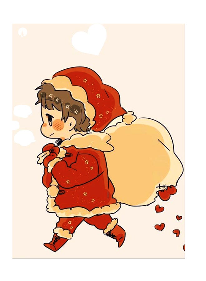 Printed Wall Sticker Multicolour 20cm