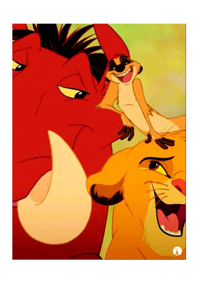 بي بي ملصق جداري مطبوع متعدد الألوان 20سم