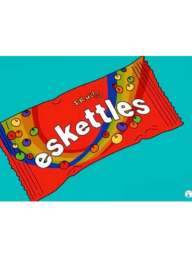 BP Printed Wall Sticker Multicolour 20cm