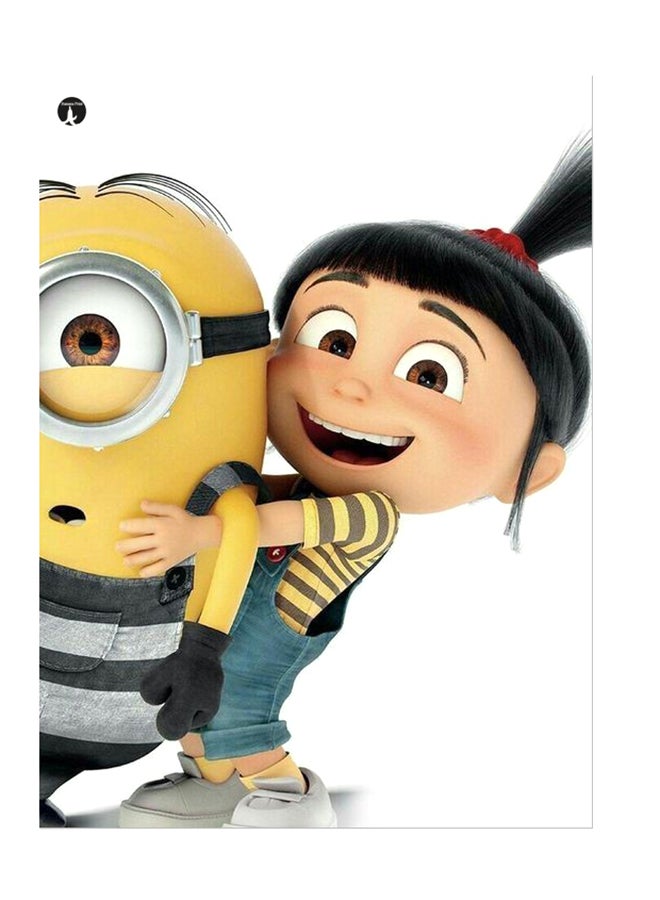 بي بي ملصق جداري مطبوع متعدد الألوان 20سم