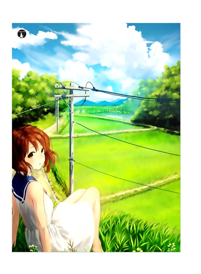 ملصق جداري مطبوع متعدد الألوان 20سم