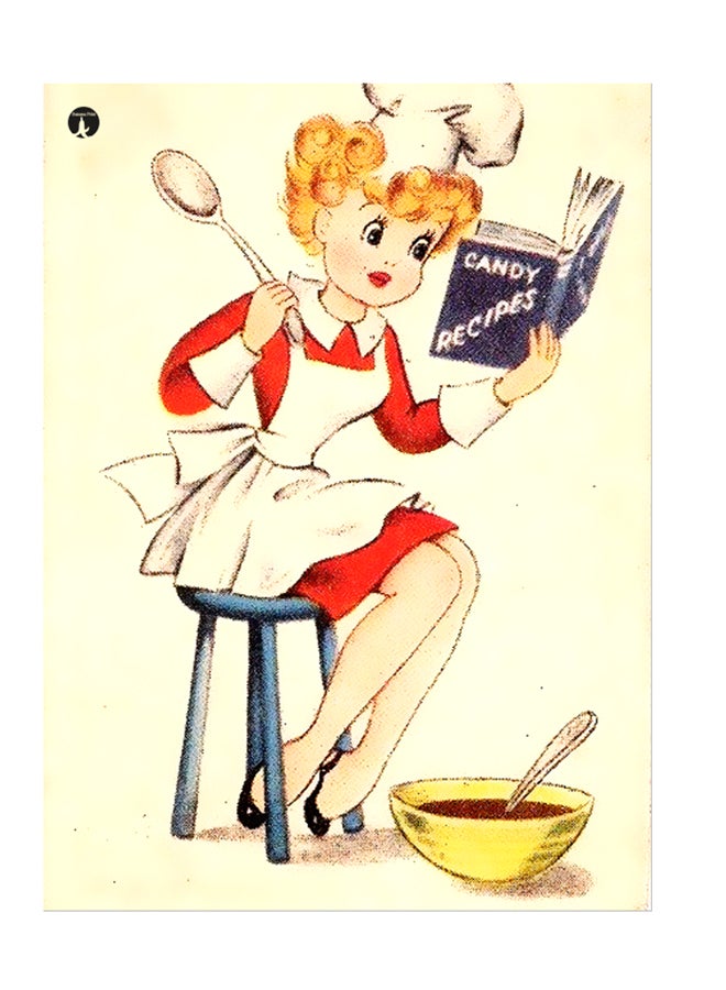 ملصق جداري مطبوع متعدد الألوان 20سم