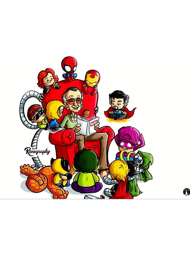 BP Printed Wall Sticker Multicolour 20cm