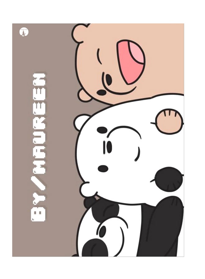 ملصق جداري مطبوع متعدد الألوان 20سم