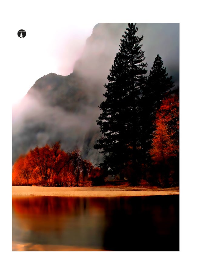 Printed Wall Sticker Multicolour 20cm