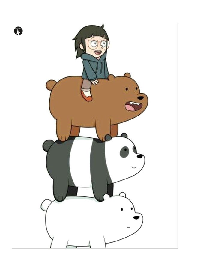 BP Printed Wall Sticker Multicolour 20cm