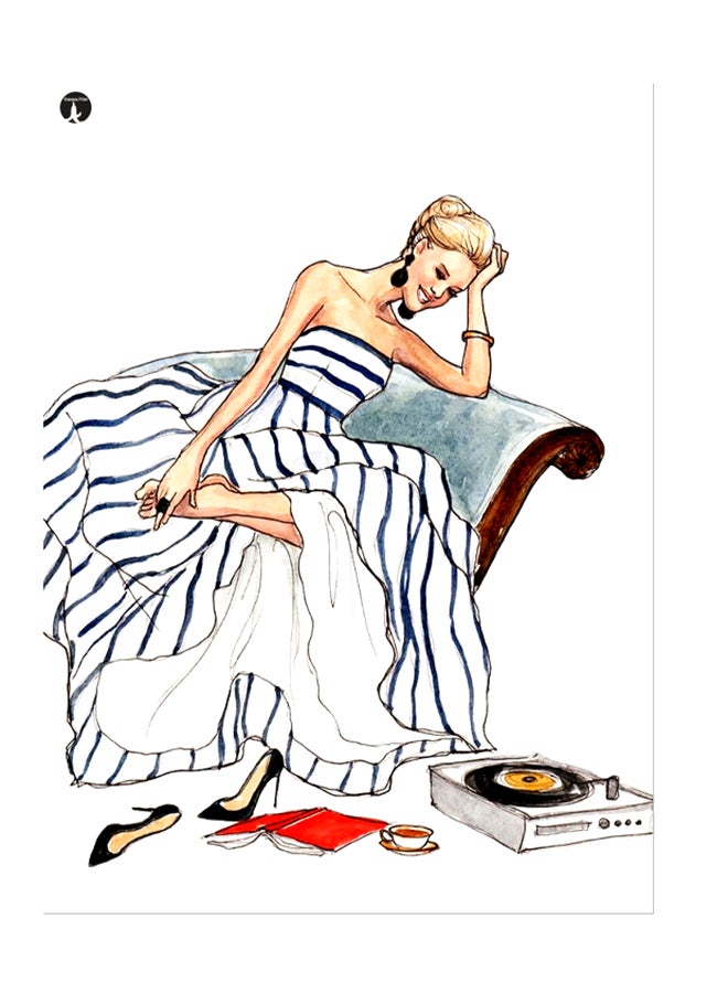 BP Printed Wall Sticker Multicolour 20cm