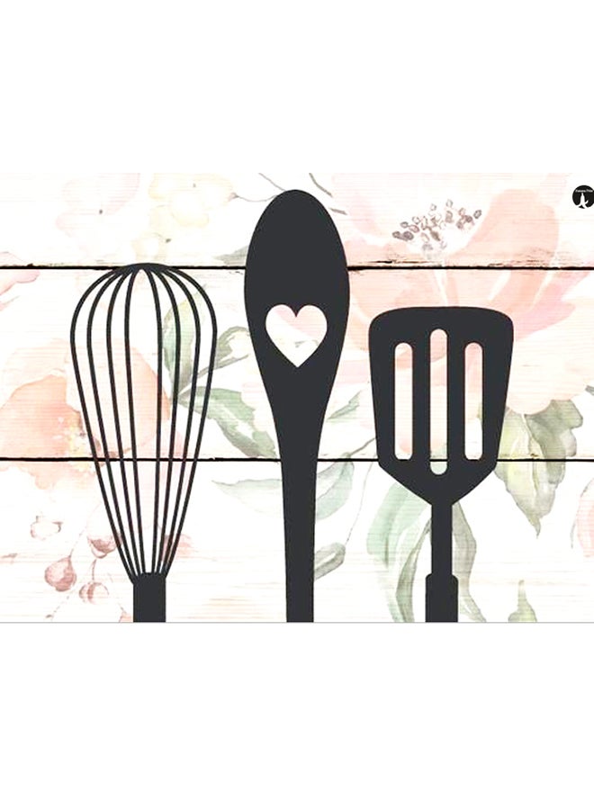 Printed Wall Sticker Multicolour 20cm