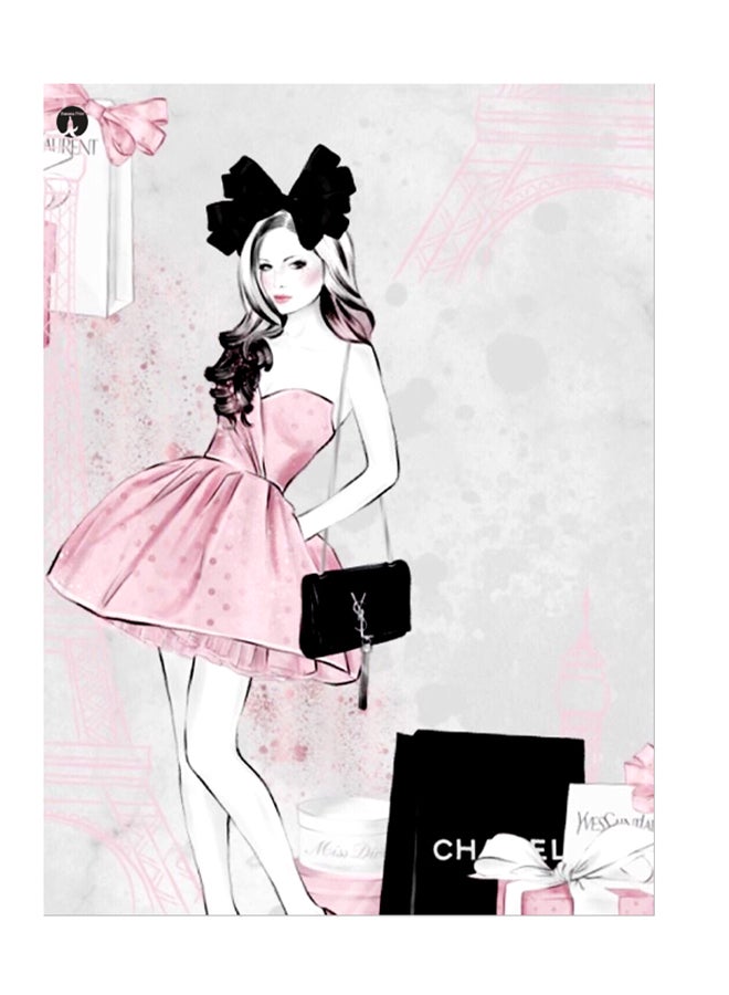 بي بي ملصق جداري مطبوع متعدد الألوان 20سم