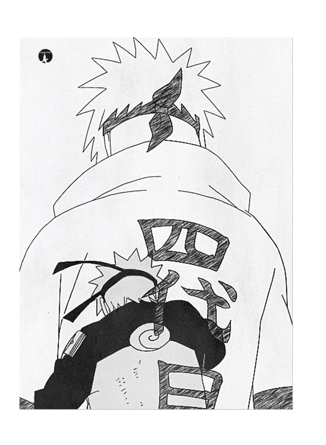 Printed Wall Sticker Multicolour 20cm