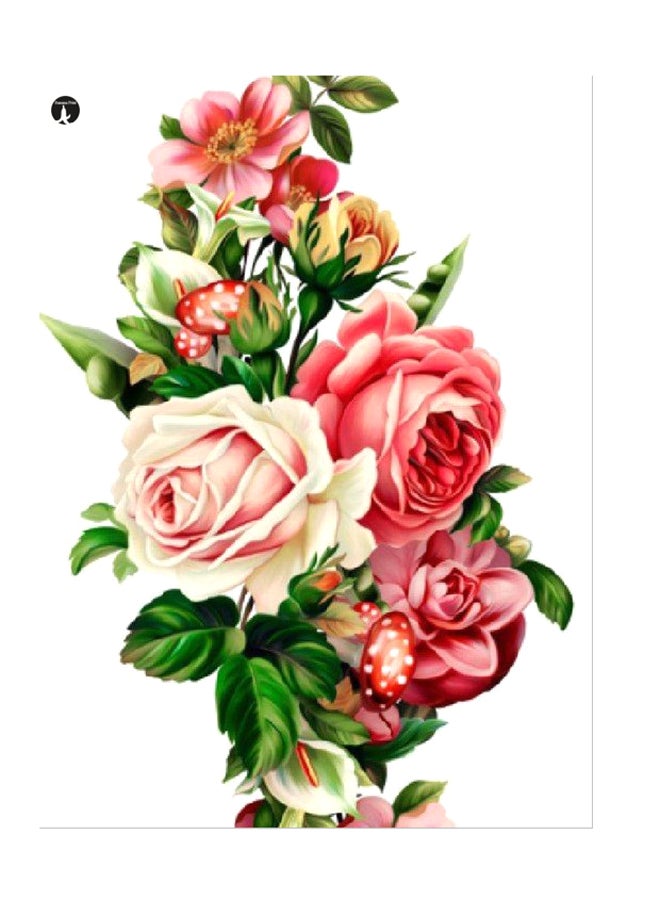 بي بي ملصق جداري مطبوع متعدد الألوان 20سم