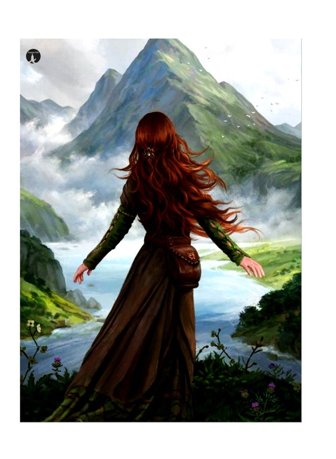 ملصق جداري مطبوع متعدد الألوان 20سم