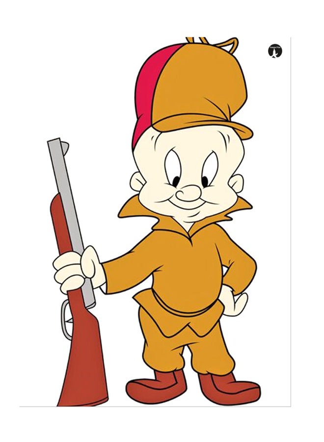 بي بي ملصق جداري مطبوع متعدد الألوان 20سم