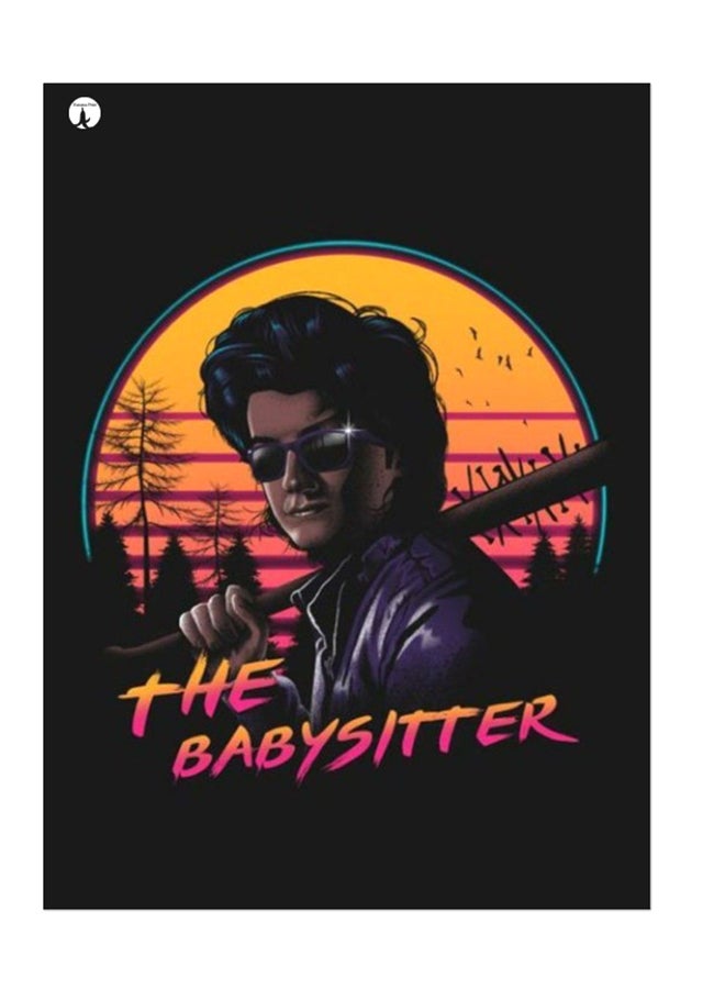 Printed Wall Sticker Multicolour 20cm