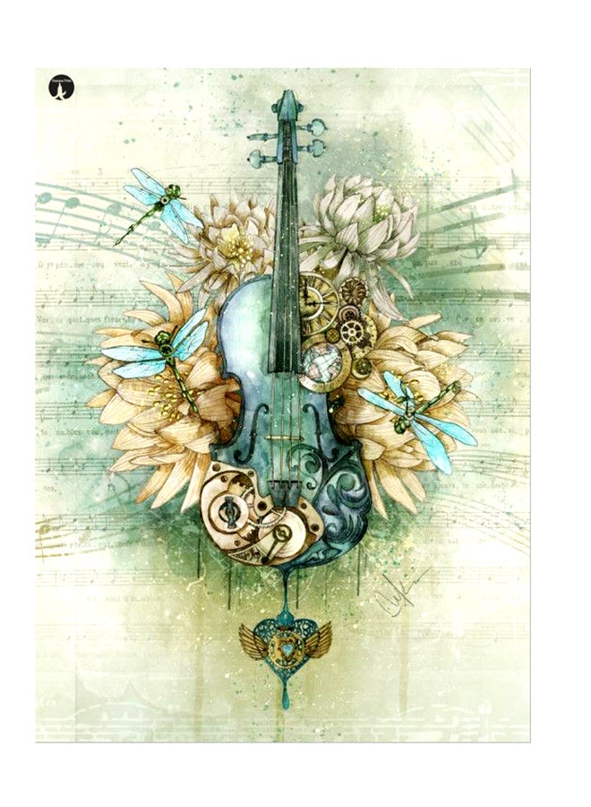 بي بي ملصق جداري مطبوع متعدد الألوان 20سم