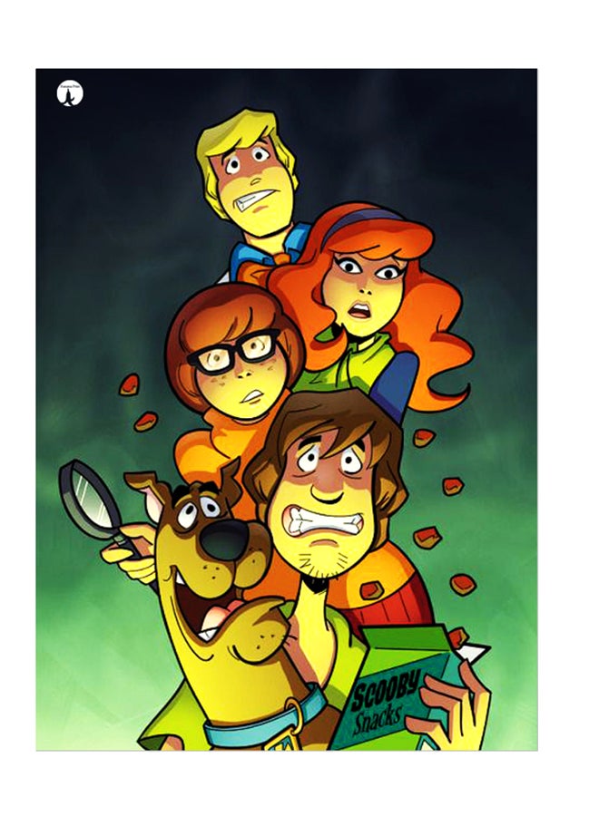 ملصق جداري مطبوع متعدد الألوان 20سم